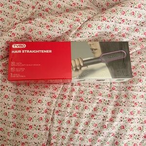 TYMO Hair Straightener with Pink and Black Design